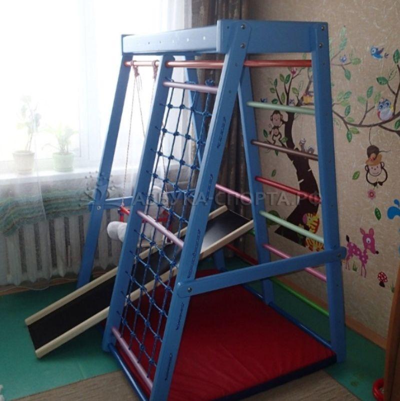 Детский спортивный комплекс «ТЕРЕМОК» деревянный (170 см)