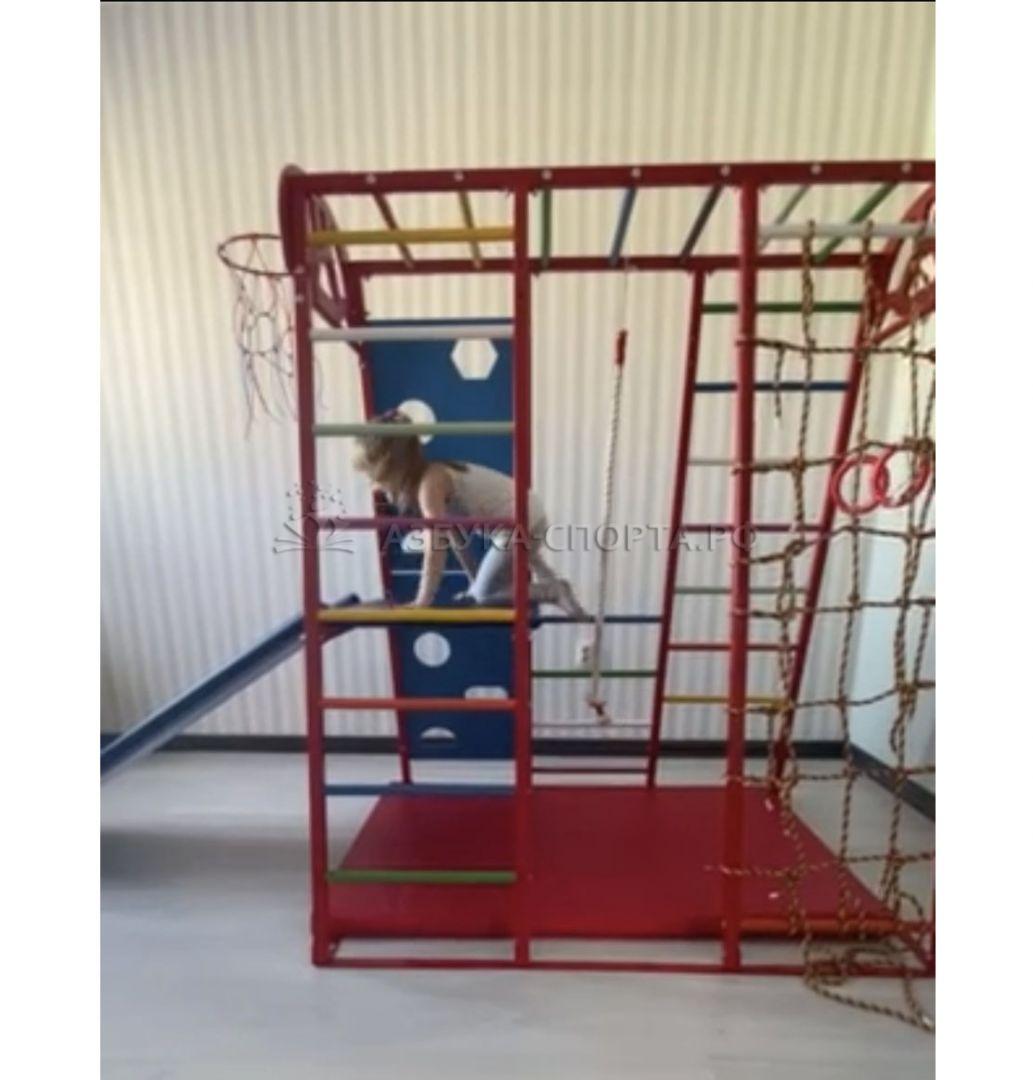 Детский спортивный комплекс «Элефант с площадкой и скалодромом»